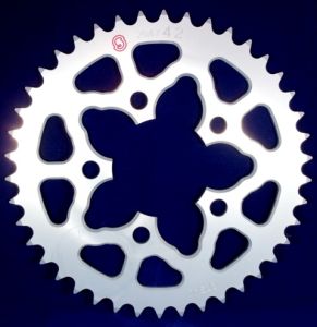 Corona 42 Denti Sitta Ergal, catena 520, codice 204Y42 ergal 7075 per BMW HP4