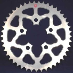 Corona 45 Denti Sitta Ergal, catena 520, codice 204Y45 ergal 7075 per BMW HP4