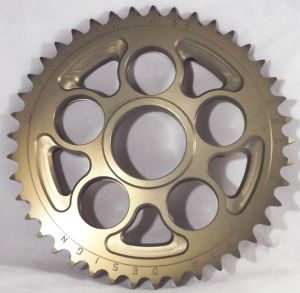 Corona 47 Denti Sitta Ergal 7075 ossido duro, catena 525 per DUCATI 748,848,916,996 Monster,Hypermotard,Multistarda 1000/1100 