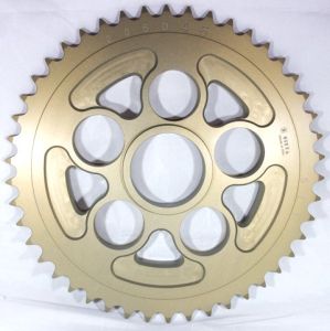 Corona 44 Denti Sitta Ergal 7075 ossido duro, catena 520, per DUCATI 748, 848, 916, 996 Monster, Hypermotard, Multistrada 1000/1100, codice 205D44