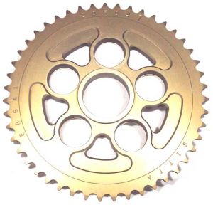 Corona 47 Denti Sitta Ergal 7075 ossido duro, catena 520 per DUCATI Specifica per Hypermotard 1100 ma monta anche su 748,848,916,996 Monster, Multistarda 1000/1100 codice 205D47