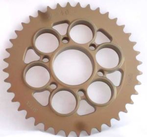 Corona Sitta 40 Denti Ergal 7075 ossido duro catena 525 DUCATI PANIGALE / MONSTER 1200 / S 14-