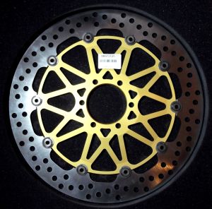 Dischi Freno Brembo SuperSport per Aprilia fascia frenante 34mm spessore 5,5mm dim 320x64 mm Codice 208973725