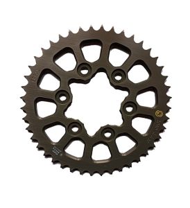 Corona 44 Denti Sitta in Ergal passo 530 Multistrada 1200 Enduro 16-19 in ossido duro cod 208D44-30-ORO