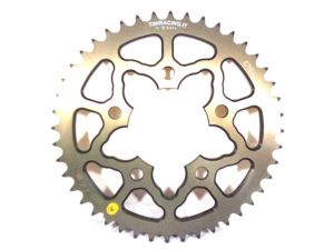 Corona 42 denti Sitta in ergal 7075, catena 525, per HONDA, codice 210N42-25-OD