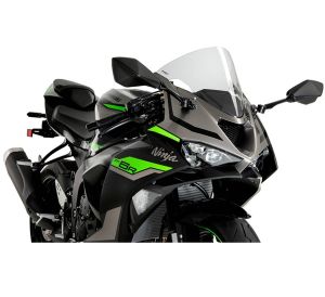 21832W - PUIG CUPOLINO R-RACER PER KAWASAKI ZX-6R NINJA 24-25 TRASPARENTE