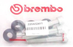 Distanziali Brembo per Pinze Radiali Altezza distanziale 5 mm e lunghezza vite 60 mm