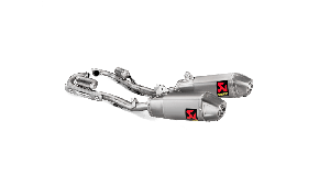 Scarico Completo Akrapovic Racing Honda CRF 250 R / RX 18-21 codice S-H2MET12-CIQTA