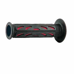 MANOPOLE STRADA FORATE PROGRIP 724 DUAL DENSITY (COLORE:ROSSO)