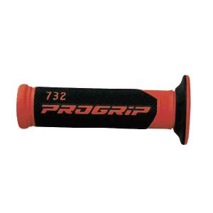 MANOPOLE STRADA FORATE PROGRIP 732 DUAL DENSITY (COLORE:ROSSO)