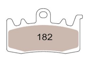 Pastiglie Freno ZCOO 45B00700 mescola EX (modulabile) (1 coppia per 1 disco)