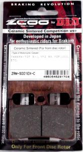 Pastiglie Freno ZCOO 45S00101 mescola EX-C (PIÙ PRONTA) (1 Coppia per 1 Disco)