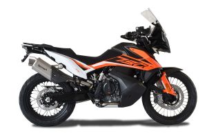 HP CORSE TERMINALE 4-TRACK R SHORT SATIN PER KTM ADVENTURE 790