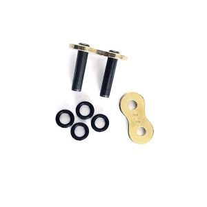 MAGLIA DI GIUNZIONE TIPO RIVETTO (ZJ) DID 585VX3 (Gold & Black) cod 534089992