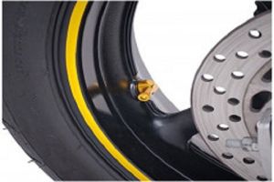 PUIG VALVOLE 11.30 A 90 GRADI PNEUMATICI TUBELESS GIALLI CODICE 5591G
