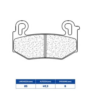 PASTIGLIE FRENO CL BRAKES 1280A3+ PER BMW R 1300 GS 24-