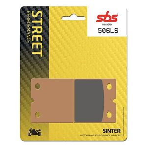 PASTIGLIE FRENO POSTERIORE SBS 506LS (SINTERIZZATA), CODICE 6565066