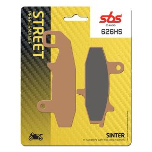 626HS - PASTIGLIE FRENO ANTERIORE SBS suzuKI dr 650-600