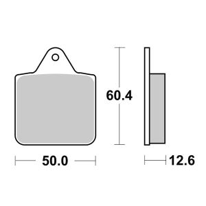 PASTIGLIE FRENO SBS 756SI
