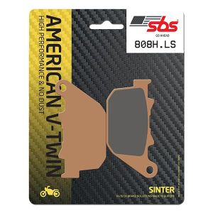 6568086 - PASTIGLIE FRENO POSTERIORE SBS 808H.LS HARLEY DAVIDSON (MODELLI NELLA DESCRIZIONE)