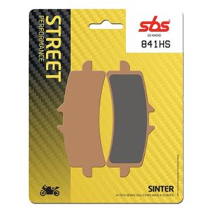 Pastiglie Freno SBS 841HS sinterizzate uso stradale (1 coppia per 1 disco) codice 6568415