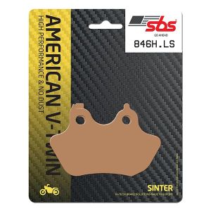 Pastiglie Freno Posteriore SBS 846H.LS sinterizzate strada HARLEY DAVIDSON codice 6568466