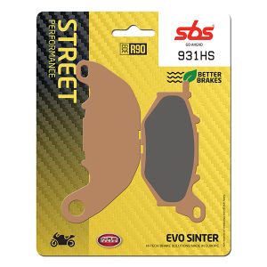 PASTIGLIE FRENO ANTERIORE SBS 931HS