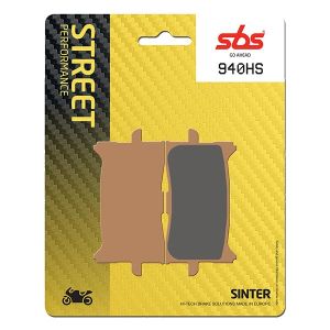Pastiglie Freno SBS 940HS sinterizzate uso stradale (1 coppia per 1 disco) codice 6569405