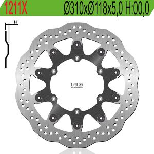 DISCO FRENO NG 400 DRZ SM 6591211X