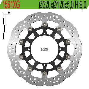 DISCO FRENO NG 1561XG 6591561XG