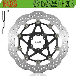 DISCO FRENO NG 1643XG 6591643XG