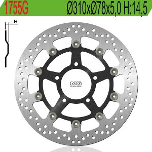 DISCO FRENO NG 1755G 6591755G