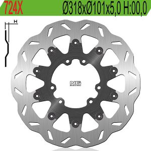 DISCO NG HONDA HM 659724X