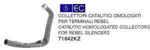 Arrow Kit collettori catalitico omologato versione bassa per terminali Jet Race Yamaha Tracer 700 2020-