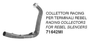 Arrow Collettori racing per terminali Jet-Race Yamaha Tracer 700 2020- e XSR 700 2021