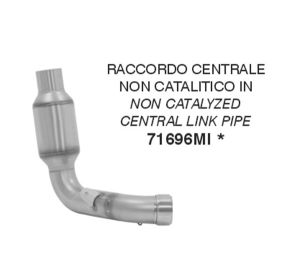 Arrow Raccordo centrale non catalitico Ducati Scrambler 1100 2018-2020
