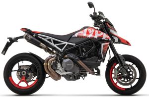 Arrow Terminali Pro-Race nichrom dark (Dx+Sx) Ducati Hypermotard 950 / 950 SP 2019-2024