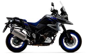 Arrow Terminale Sonora titanio  Dark  con fondello carby Suzuki V-STROM 1000 2017-2020