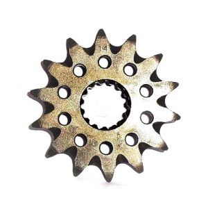 Pignone Afam 13 denti con antifango, Polaris 450/525 Outlaw e KTM vari modelli (vedi descrizione), catena 520, codice 73301+13