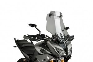 CUPOLINO PUIG TOURING CON VISIERA AGGIUNTIVA YAMAHA MT-09 TRACER 15  FUME' CHIARO cod. 7647H