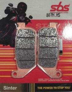 PASTIGLIE FRENO ANTERIORE SBS 807 H.HS (SINTERIZZATA) HARLEY DAVIDSON (mod. nella descrizione), codice 6568075