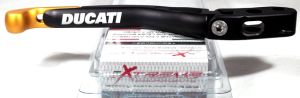 LEVA FRENO REGOLABILE SNODATA EVO II PER POMPE BREMBO CON FULCRO DA 18 MARCHIO DUCATI SNODATE EXTREME COMPONETS codice BLB18D-E2 FINALE GOLD