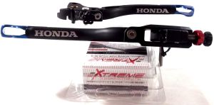 LEVA FRENO EVO III E FRIZIONE EVO II per HONDA CBR 1000 RR 05>07 e CB 1000 08>14 EXTREME COMPONETS codice BLRHCBR1R-E3+CLIHCBR1R-E2 Finale BLU