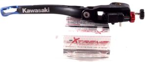 LEVA FRENO EVO III KAWASAKI  (VARI MODELLI VEDI DESCRIZIONE) EXTREME COMPONETS codice BLRKZX106-E3 Finale BLU