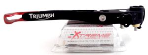 LEVA FRENO EVO II PER TRIUMPH 675 07-10 - SPEED TRIPLE 675 08>17 - SPEED TRIPLE R 09-15 EXTREME COMPONETS codice BLRTR675-E2 FINALE ROSSO