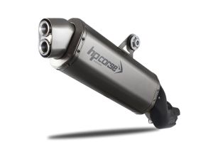HPCORSE 4-TRACK R SATIN TERMINALE DI SCARICO OMOLOGATO PER BMW R 1250 GS 2019-24