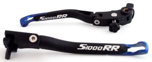 COPPIA DI LEVE FRENO E FRIZIONE EVO BMW S1000 RR/R EXTREME COMPONETS codice BLRBMW1 E CLWBMW1 FINALE BLU