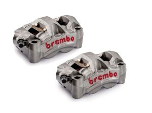 Kit Pinze Freno Radiali Brembo Monoblocco M50 interasse 100mm colore Titanio codice 220A88510