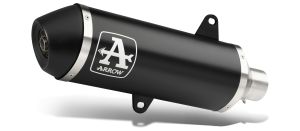 Arrow Terminale Urban alluminio Dark con fondello Dark Honda PCX 125 2017-