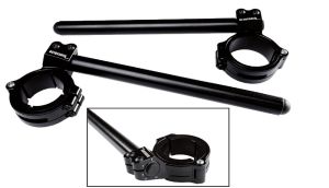 SEMIMANUBRIO REGOLABILE UNIVERSALE ACCOSSATO CON GUSCIO, INCLINAZIONE DA 6° A 10° CON ADATTATORI cod CP001